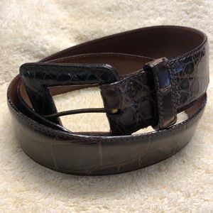 Ralph Lauren alligator belt